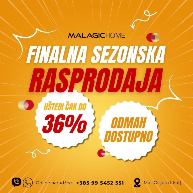 RASPRODAJA - DOSTUPNO ODMAH